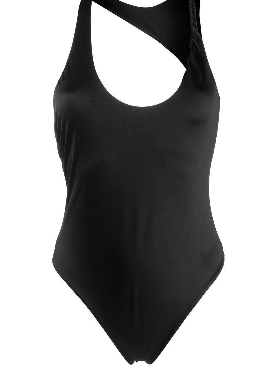 Affordable rolled Women cut-out swimsuit Versace 0729